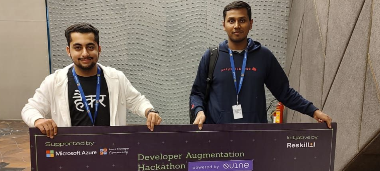 Winning my first hackathon at Microsoft office